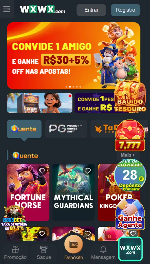 Cadastre-se e comece a jogar imediatamente - wxwx