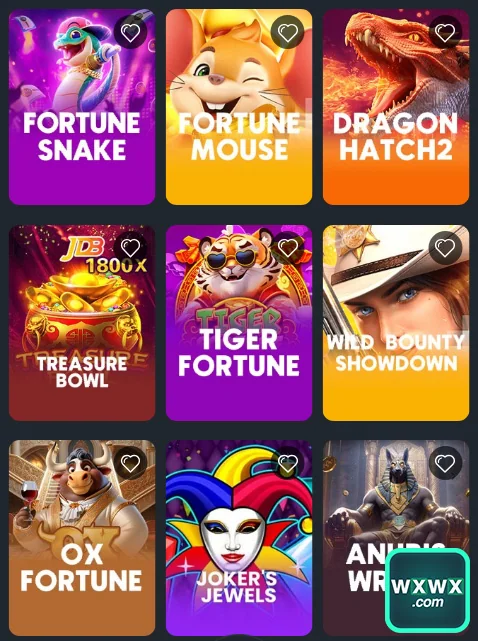 Tela de login rápida do wxwx para acesso a jogos.